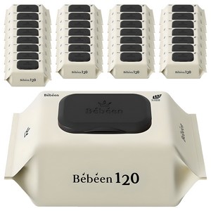 베베앙 120 유아물티슈 캡형, 50g, 120매, 50개