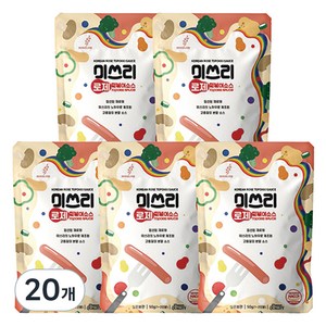 미쓰리 로제 떡볶이 소스, 50g, 20개