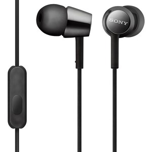 소니 컬러풀 사운드 이어폰 MDR-EX155AP 블랙