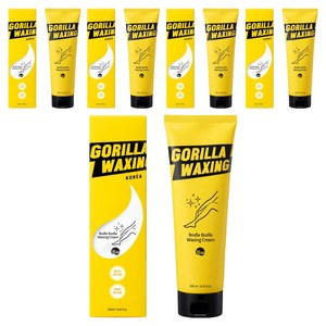 고릴라왁싱 보들보들 왁싱크림 바디용, 250ml, 5개