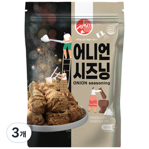 아이엠소스 어니언시즈닝, 500g, 3개