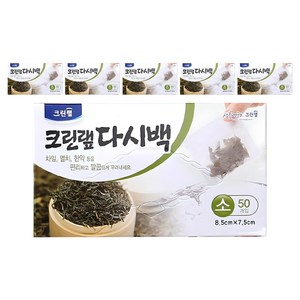 크린랩 다시백, 소(S), 50개입, 6개
