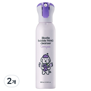 아이보들 버블팡 클렌저 포도향, 2개, 200ml