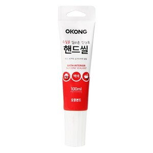 오공 욕실용 핸드씰 100ml 백색, 1개