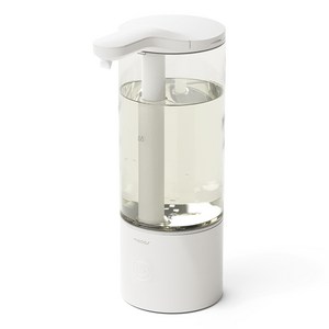 무아스 대용량 클리어 젤타입 자동 디스펜서 500ml, 화이트, 1개