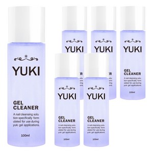 유키 젤 네일 클리너, 100ml, 6개