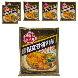 오뚜기 백세 발효 강황 카레, 80g, 6개