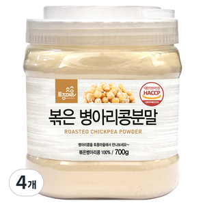 토종마을 HACCP인증 볶은 병아리콩분말, 700g, 4개