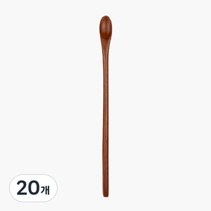 니코트 우드 슬림 롱스푼, 20개