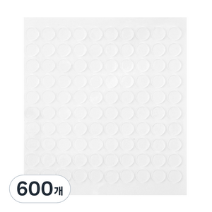 코멧 강력 원형 양면테이프 10mm, 600개