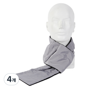 르까프 패딩 머플러 1321AL403, LIGHTGREY, 4개
