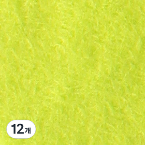 와이비케이 칼라 펠트 부직포 560 x 450 mm, 12개, 931