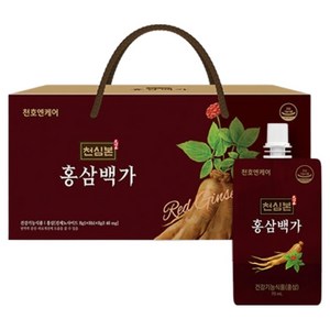 천호엔케어 천심본 홍삼백가, 70ml, 30개