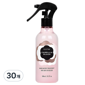 엘라스틴 카멜리아 블랙 헤어 워터 트리트먼트, 240ml, 30개