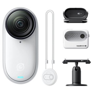 인스타360 GO 3S 액션캠 128GB, CINSAATA, 스노우 화이트