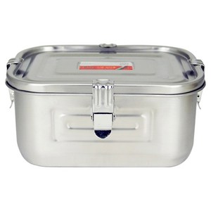키친아트 무광택 이지 스텐 사각 김치통, 3L, 1개