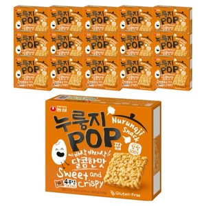 농심 누룽지팝, 142g, 16개