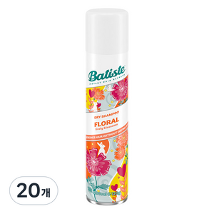 바티스트 드라이샴푸 플로랄, 200ml, 20개