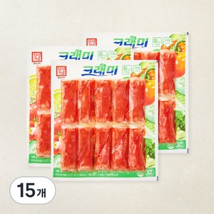 한성기업 크래미 맛살, 180g, 15개