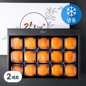 감좋은날 청도 GAP 인증 반건시 선물세트 (냉동), 750g(중과, 15과), 2세트