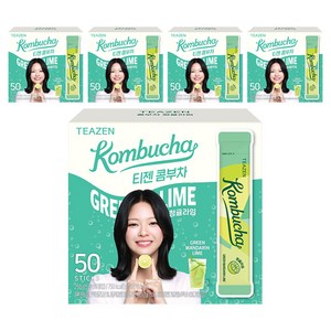티젠 콤부차 청귤라임, 5g, 50개입, 5개