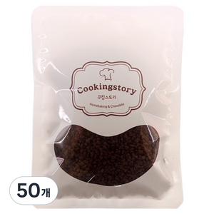 쿠킹스토리 초코크런치, 100g, 50개