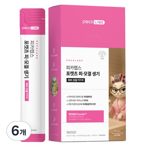 피카랩스 포캣츠 피모결 생기 영양제 PECA7103, 6개, 피부/피모, 15회분