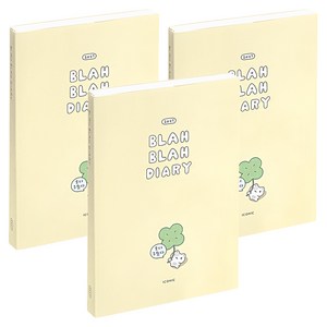 아이코닉 2027 이겨낸다 다이어리 위클리 플래너, 01 CREAM YELLOW, 3개