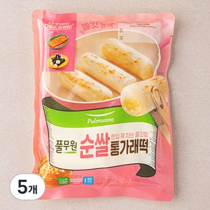풀무원 순쌀 통가래떡, 5개, 400g