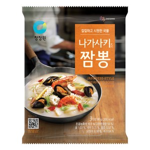 청정원 나가사키 짬뽕 베이스, 96g, 2개