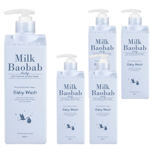 밀크바오밥 베이비 올인원 워시, 500ml, 5개