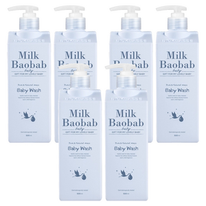 밀크바오밥 베이비 워시 올인원클렌저, 500ml, 6개