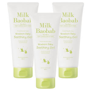 밀크바오밥 뉴본 베이비 진정 수딩 젤, 200ml, 3개