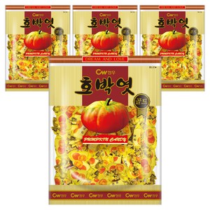 청우식품 호박엿 골드, 350g, 4개