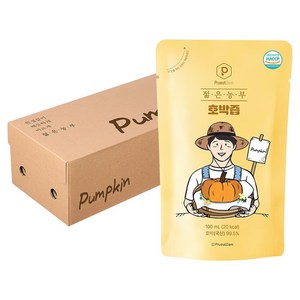 푸릇담 국내산 젊은농부 호박즙, 3L, 1개