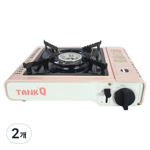 썬터치 탱큐 클래식 휴대용 가스레인지 ST-9200, 화이트 + 핑크, 2개