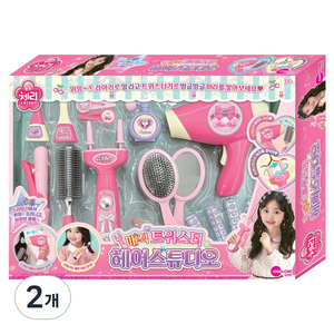 원앤원 체리 매직트위스터 헤어스튜디오, 혼합색상, 2개
