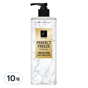 엘라스틴 퍼펙트 프리즈 헤어젤, 450ml, 10개