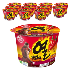 오뚜기 열라면 용기 105g, 12개