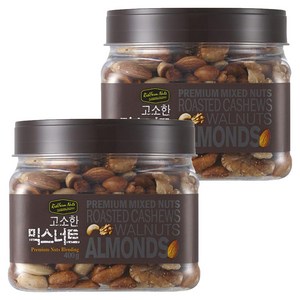 리치팜너트 고소한 믹스너트, 400g, 2개