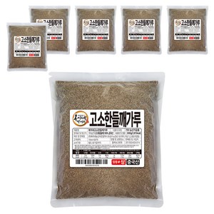 복이네먹거리 중국산 고소한 들깨가루 탕용 상, 300g, 6개