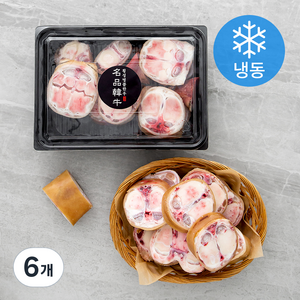 횡성한우 우족 (냉동), 2kg, 6개