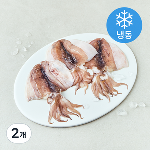 일품 손질 국산 갑오징어 (냉동), 2개, 400g