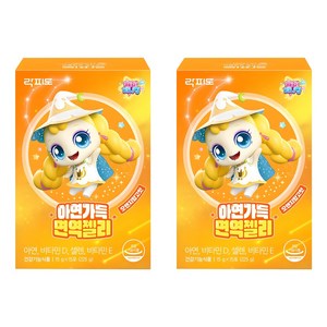 락피도 아연가득 면역젤리 15p, 225g, 2개