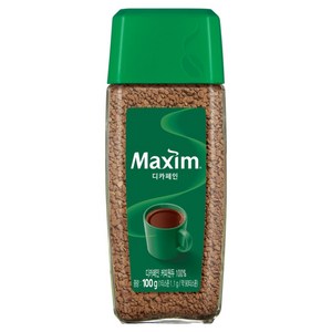 맥심 디카페인 병커피, 100g, 1개입, 1개