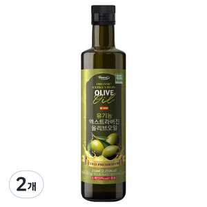 퍼니트 유기농 엑스트라버진 올리브오일, 250ml, 2개