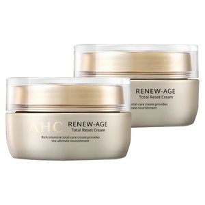 AHC 리뉴에이지 토탈 리셋 크림, 50ml, 2개