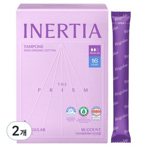 이너시아 더프리즘 탐폰, 2개, 16개입, 레귤러