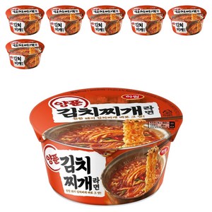 하림 양푼김치찌개라면 컵 102g, 7개