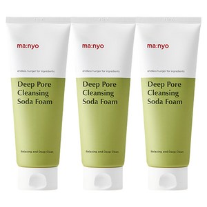 마녀공장 딥 포어 클렌징 소다폼, 150ml, 3개